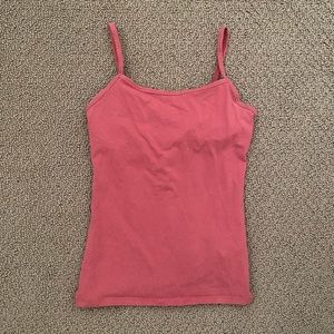 Light red bra tank top
